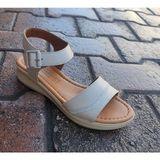 Hk Kadın Sandalet Krem