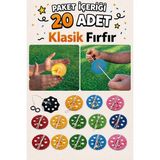 Hk Nova Hknova 20 Adet Ipli Fırfır Nostalji Oyuncak Ramazan Okul Hediyesi Hediye Paketli Set Çocuk Gelişimine Katkı
