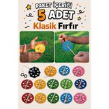 Hk Nova Hknova 5 Adet Ipli Fırfır Nostalji Oyuncak Ramazan Okul Hediyesi Hediye Paketli Set Çocuk Gelişimine Katkı