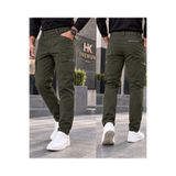 HK Premium Tekstil HK PREMIUM Erkek Haki Softshell Su Geçirmez Taktik Kargo Pantolon | Moto Kurye & Outdoor