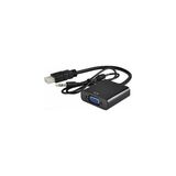Hk Tech HDMI To VGA Dönüştürücü Ses Girişli - Siyah