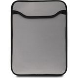 Hk Teknoloji Macbook Pro 14 Inç A3112 M4 2024 Işlemcili Uyumlu Kılıf Neopren Koruma Kese Su Geçirmez - Gri