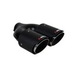 HK TUNİNG Akrapovic Karbon Egzoz Ucu Çift Cıkış --MAYUK DİZAYN--