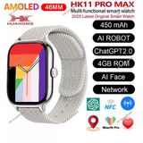 Hk11 Pro Max Orıjınal Yeni Seri Amoled Ekran Akıllı Saat Çift Kordonlu
