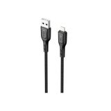 hkm tech Knıt 2a Çıkış, Usb-a To Lightning Şarj Ve Data Aktarım Kablosu, Örgü Tasarım, 1 Metre