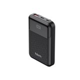 hkm tech Power Nano 10.000 Mah 20W, Pd 20W Hızlı Şarj Destekli, Type-C ve Lightning Kablolu Powerbank - Siyah