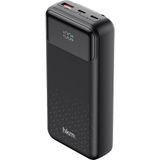 Hkm Tech Power Nano 20.000 Mah 20w, Pd 20w Hızlı Şarj Destekli, Type-c Ve Lightning Kablolu Powerbank Siyah