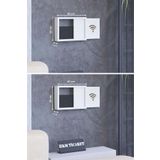 HKM Ticaret 30x40x10 Cm Veya 25x35x7 Cm Duvar Asılabilir Sigorta Ve Modem-wifi Saklama Kutusu! Saklama Kutusu
