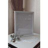 Hkm Ticaret 32X42 Cm 5 Cm Derin Anı Çerçevesi! Slim Tip Anı Çerçevesi! Gül Kutusu! Kayar Camlı