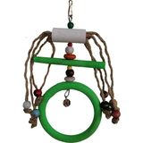 Hlı Ipli Boncuklu Kuş Oyuncağı 10 / 20 cm