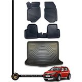 HLP Dacia Sandero 3D Havuzlu Paspas + Bagaj Havuzu Zeus Set - Siyah