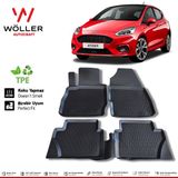 HLP Ford Fiesta Paspas 2018 2022 Arası 3d Havuzlu Wöller Paspas