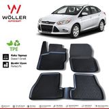 HLP Ford Focus 3 Paspas 2010 2018 Arası 3d Havuzlu Wöller Paspas