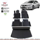 HLP Honda Civic FB7 Paspas Bagaj Havuzu 2012 2016 Arası 3d Havuzlu Wöller