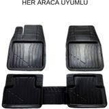 HLP Nissan Micra 2022 İmpala Siyah Oto Paspas