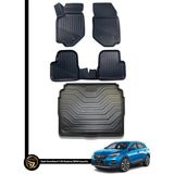 HLP Opel Grandland x 3D Havuzlu Paspas + Bagaj Havuzu Zeus Set - Siyah