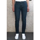 Hlt Erkek Dark Green Taşlamalı Jean Pantolon HLTHE1949