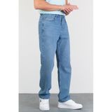 HLT Jeans Erkek Açık Mavi Baggy Fit Bol Kesim Denim Loose Jeans Kot Pantolon Chris 001 acik-mavi