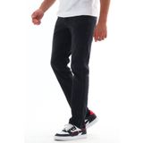 HLT JEANS Erkek Antrasit Füme Fit Boru Paça Esnek Likralı Denim Jeans Kot Pantolon Hlthe001936k