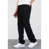 HLT Jeans Erkek Baggy Fit Likrasız Rahat Kesim %100 Pamuk Loose Jean Pantolon Wıllıam 001