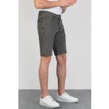 HLT JEANS Erkek Haki Slim Fit Likralı Denim Esnek Jeans Kot Şort HLTHE001930