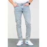 Hlt Jeans Erkek Kar Yıkama Likralı Esnek Buz Mavi Slim Fit Taşlamalı Jean Kot Pantolon Hlthe001945 - 29 / 31
