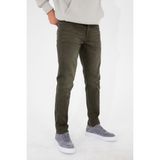Hlt Jeans Erkek Koyu Haki Slim Fit Dar Kesim Esnek Likralı Denim Jeans Kot Pantolon HLTHE001986 - 29