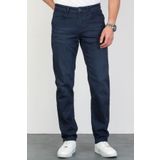 HLT JEANS Erkek Lacivert Regular Fit Rahat Kesim Esnek Likralı Denim Jeans Kot Pantolon Hlthe003005