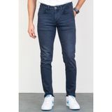 Hlt Jeans Erkek Lacivert Slim Fit Licralı Esnek Taşlamalı Kot Pantolon 842hltvalblue Hlt00842 - Mavi - 29