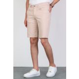 HLT JEANS Erkek Rose Pink Slim Kesim Comfort Likralı Denim Esnek Jeans Kot Şort -ROSE PİNK THOMAS