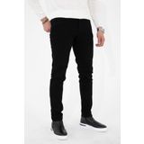HLT JEANS Erkek Siyah Slim Fit Likralı Esnek Jeans Kot Pantolon HLTHE001937