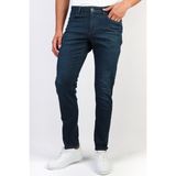Hlt Jeans Erkek Slim Fit Dark Green Taşlamalı Jean Pantolon Hlthe1949 - Petrol Mavisi - 28