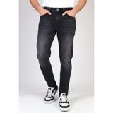 Hlt Jeans Erkek Taşlamalı Siyah Slim Fit Esnek Likralı Denim Jeans Kot Pantolon Hlthe001971 - 29 / 32 - Antrasit