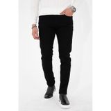Hlt Jeans He0019 Slim Fit Likralı Esnek Erkek Jeans Kot Pantolon Siyah