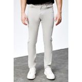 Hlt Jeans HLTHE001918 Erkek Taş Rengi Regular Fit Denim Jeans Pantolon Pamuk-Elastan Kumaşlı Rahat Kesim - 31