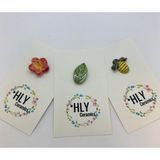 Hly ceramics Doğanın Üçlüsü Seramik Fincan Charm Seti