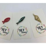 Hly ceramics Kıyı Serinliği Seramik Fincan Charm Seti