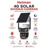 HM-850 2 Kameralı Solar PTZ 4G Sim Kartlı Kamera