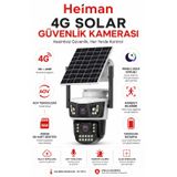 Hm-850 4mp 2 Kameralı Solar Ptz 4g Sim Kartlı Kamera