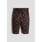 H&M Astarlı Fitilli Kadife Pantolon