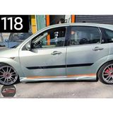 Hm Fiberglas Ford Focus 1 Uyumlu Hb Yan Marşpiyel Takım