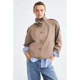 H&M Gabardin Bluzon Ceket