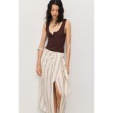 H&M Keten Anvelop Etek