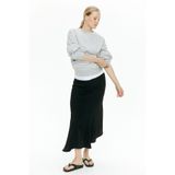 H&M MAMA Asimetrik Saten Etek