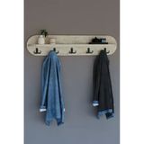 HMC DECOR Duvar Elbise Askılığı 90 Cm Traverten