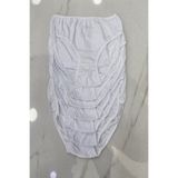HMD 1410X6 Kız Çocuk 6'lı Slip Külot, Beyaz, 3-4 Yaş