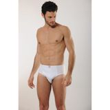 HMD 200 Pamuklu Slip Erkek Külot, 6'lı Set, Beyaz, L Beden