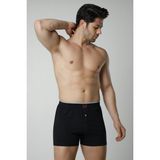 Hmd 305 6'lı Düğme Detay Likralı Erkek Boxer Külot - Lacivert - XL
