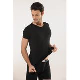 HMD 509 Ribana%100 Pamuk V Yaka Erkek Atlet, Siyah, S Beden