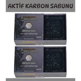 Hmd Bitkisel Kozmetik Aktif Karbon Sabunu 2 Ad X 125 gr Doğal Sabun